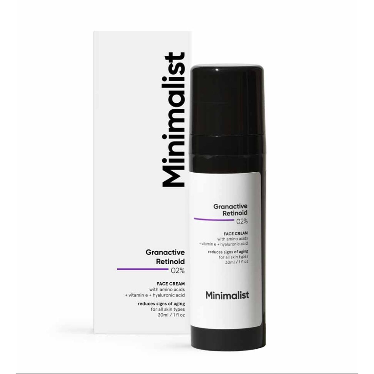 MINIMALIST - Crema facial Granactive Retinoid 02% Face Cream GWP