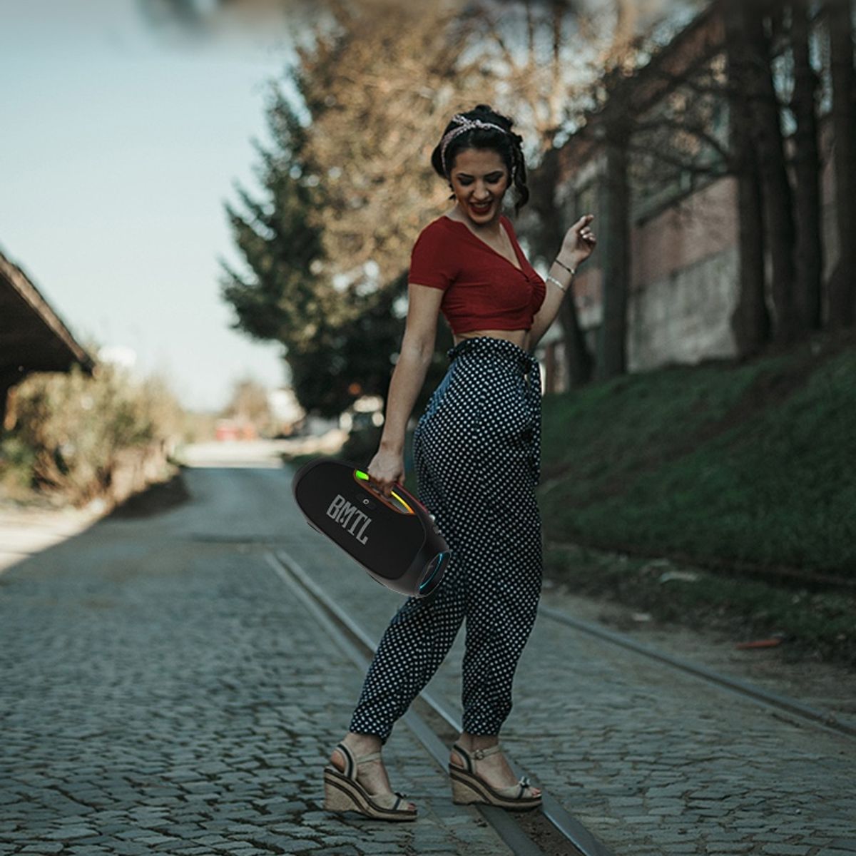 HANVEK - Parlante Bluetooth BTML BOOM 100 W