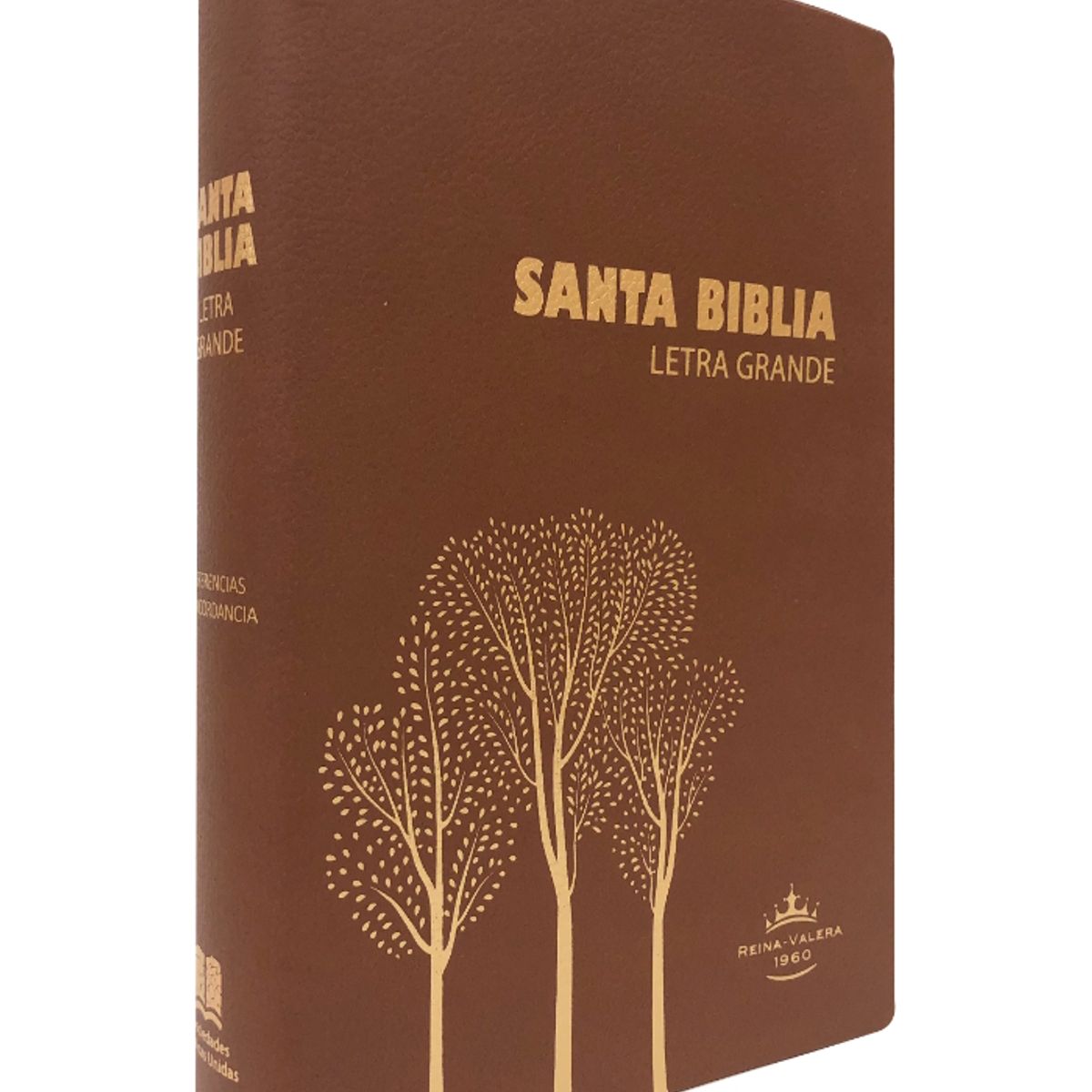 SOCIEDADES BIBLICAS UNIDAS - Biblia Reina Valera 1960 Letra Grande Vinil Concordancia