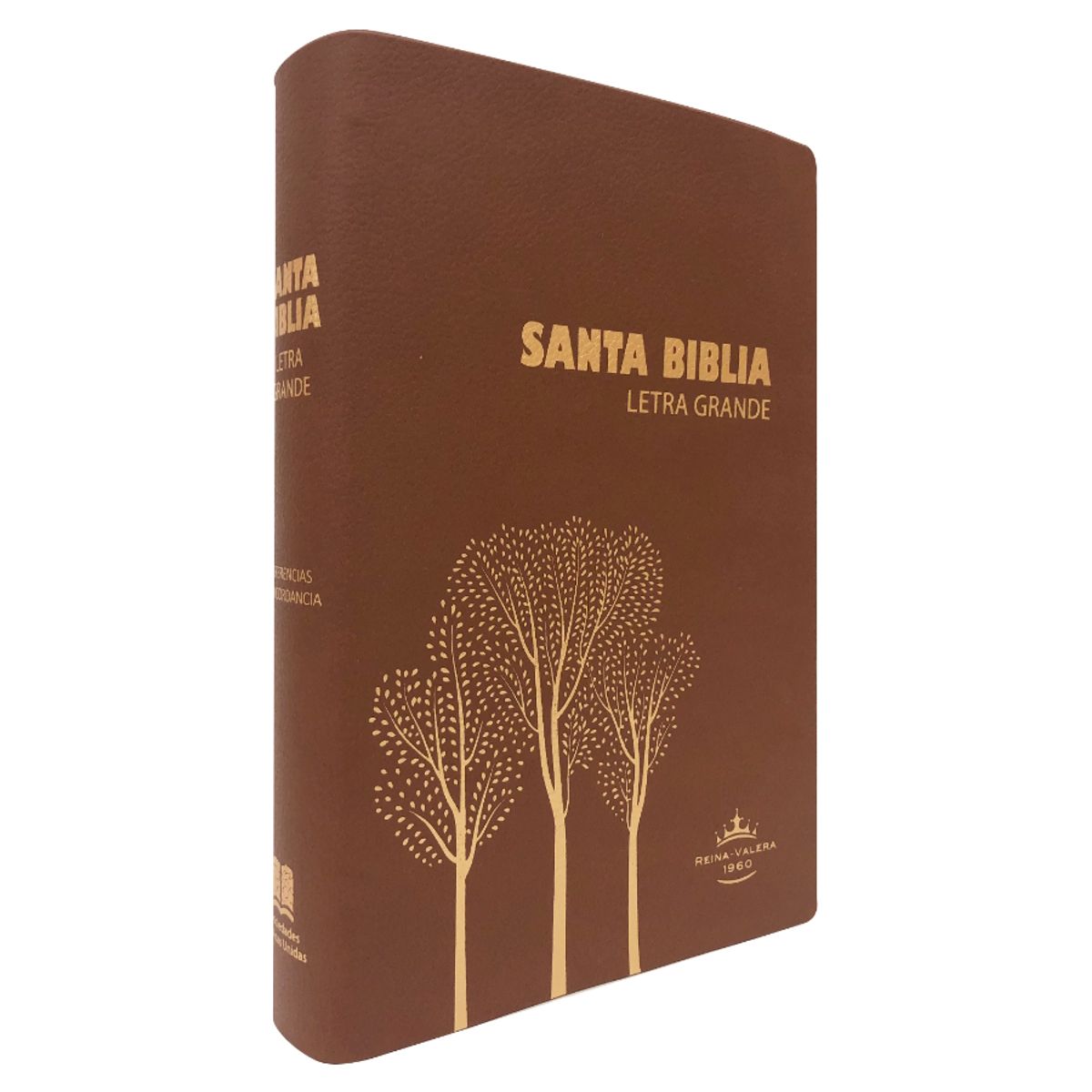 SOCIEDADES BIBLICAS UNIDAS - Biblia Reina Valera 1960 Letra Grande Vinil Concordancia