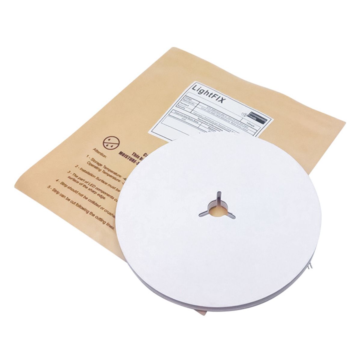 STOREFIX - CINTA LED 6W 12V 60L ZIG ZAG VERDE  (Rollo 5 mts)