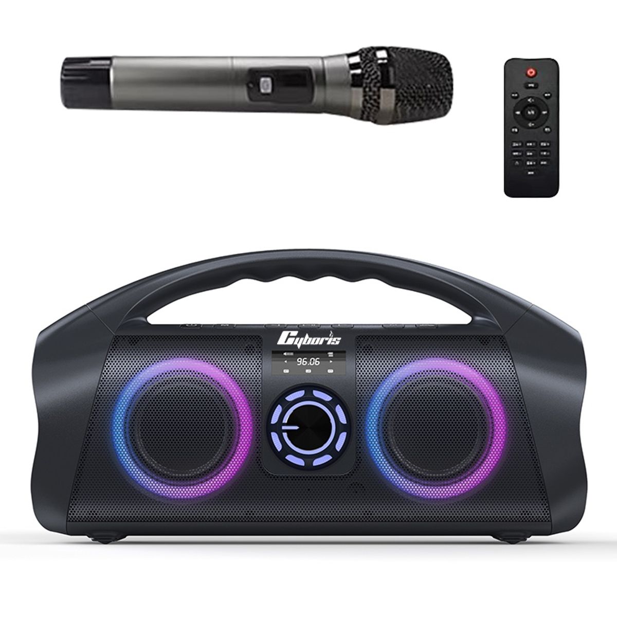 HANVEK - Parlante Karaoke Cyboris F29 - 120 Watts