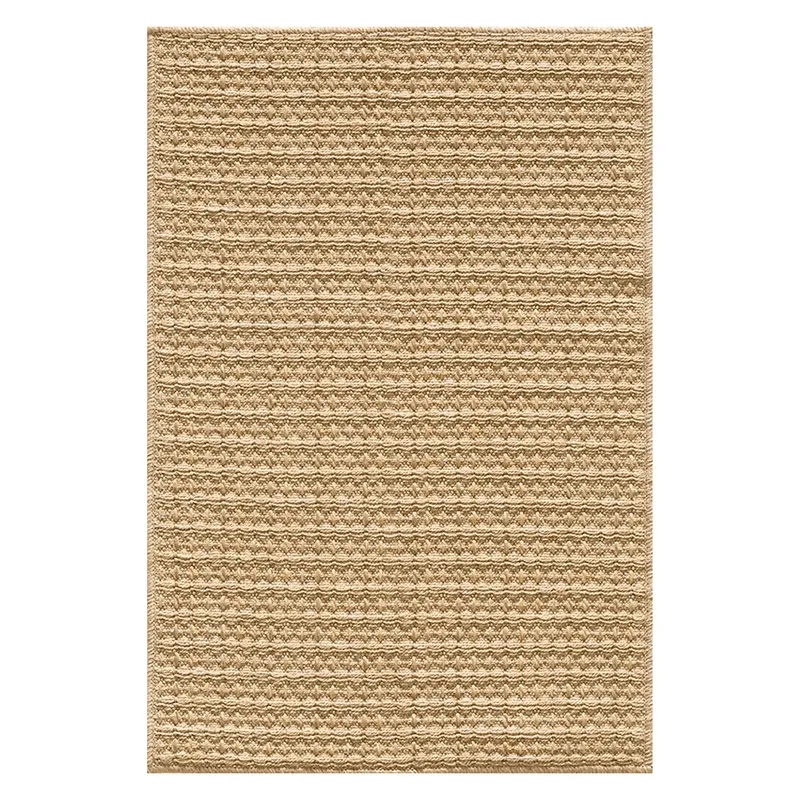 BAZHARS - Alfombra Yute 280X370 cm LAVABLE Gold T6 Bazhars