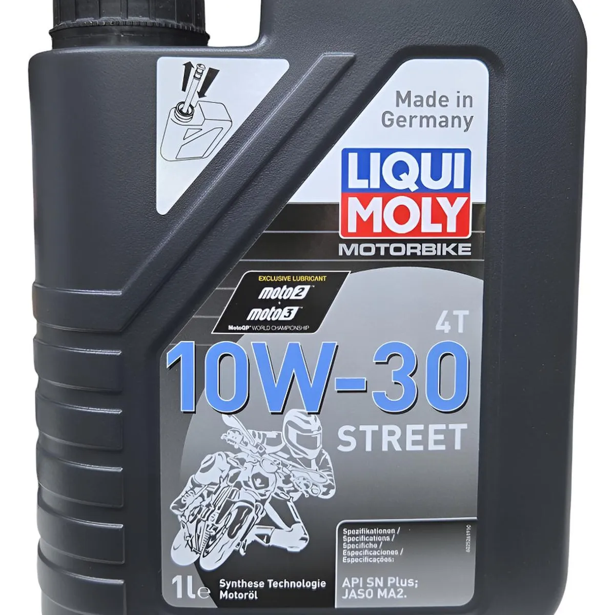LIQUI MOLY - Aceite De Moto Y Cuatriciclos 10w-30 Liquimoly Sintetico
