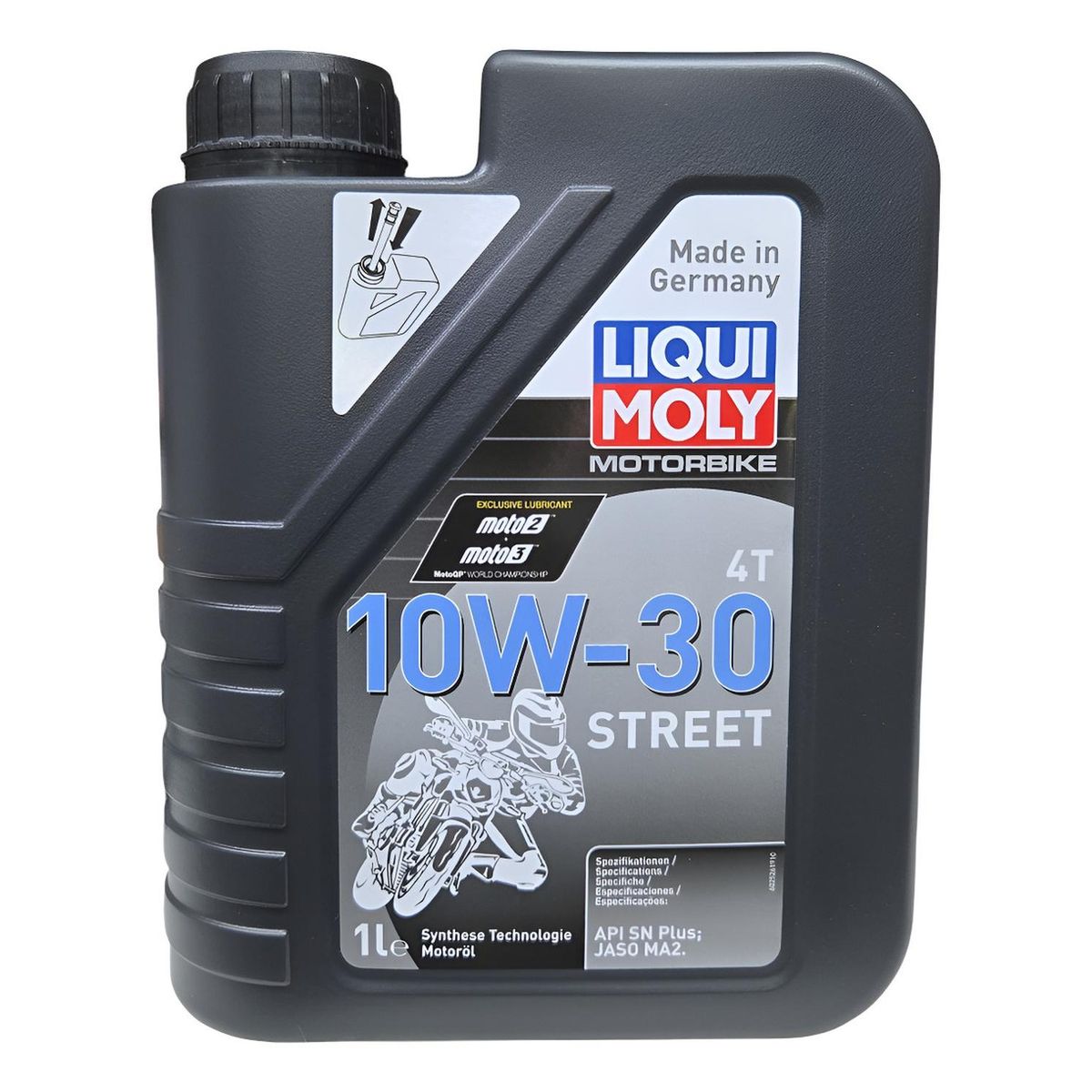 LIQUI MOLY - Aceite De Moto Y Cuatriciclos 10w-30 Liquimoly Sintetico