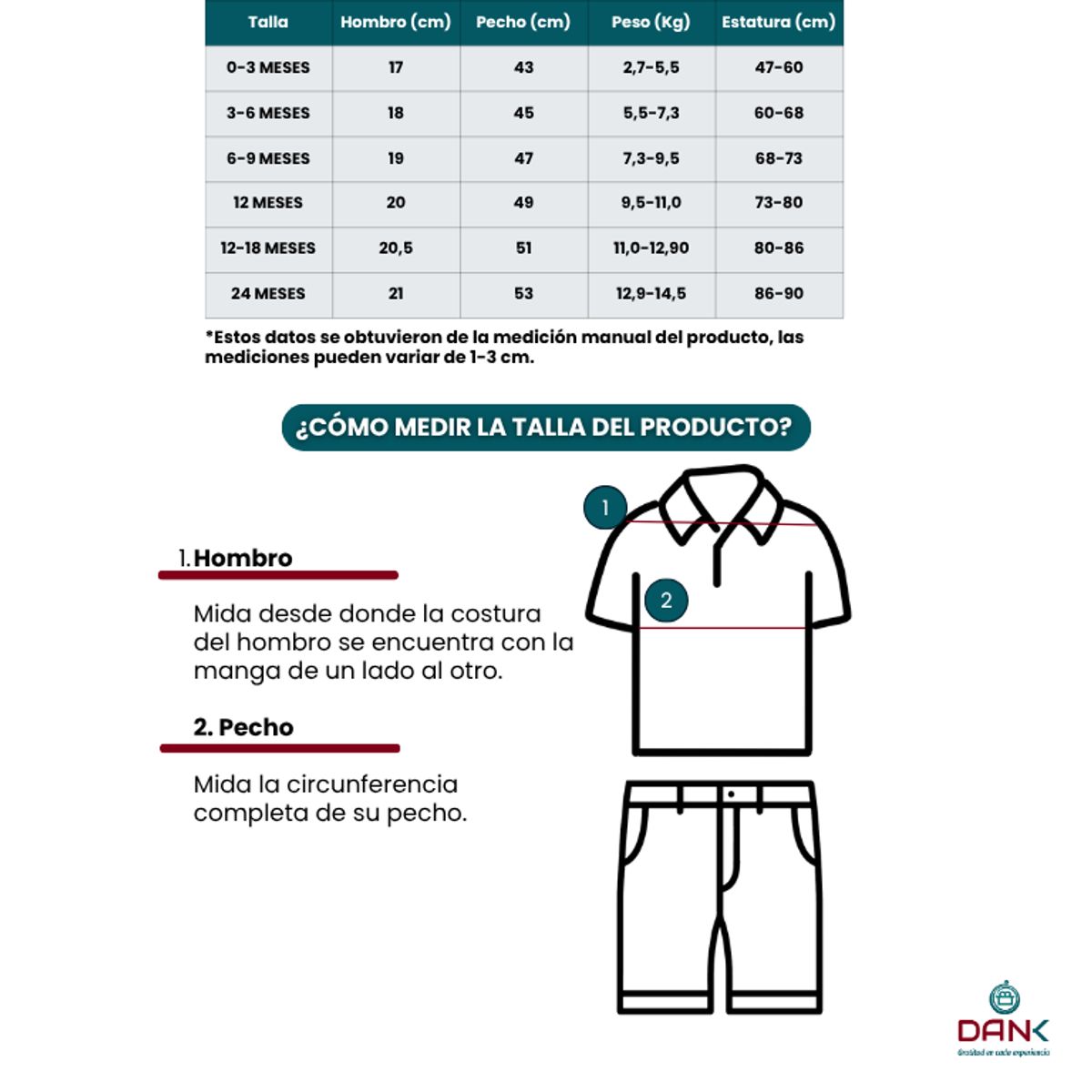 DANK - Conjunto de Niño Brisas de Verano