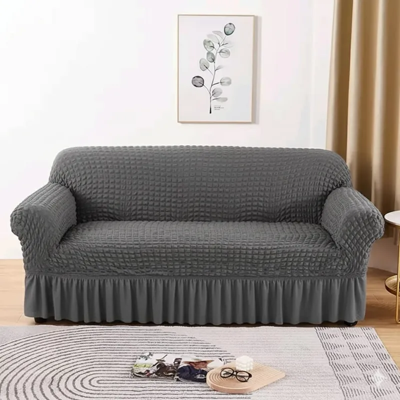 GENERICO - CUBRE SILLON TURCO CON VUELO 2  CUERPO