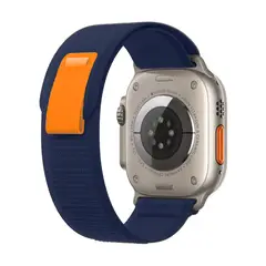 KBOD - Correas Para Apple Watch Loop Trail De 42-44-45-49mm Azul Naranja