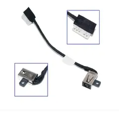 GENERICO - CONECTOR JACK POWER DELL VOSTRO 4.5 X 3.0mm TIPO PIN AZUL CON CABLE 21,5CM