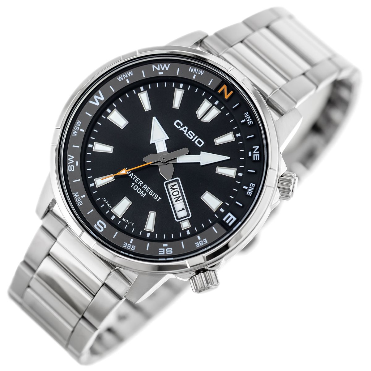 CASIO - RELOJ CASIO MTD130D-1A4 HOMBRE ANALOGO COMPAS SUMERGIBLE