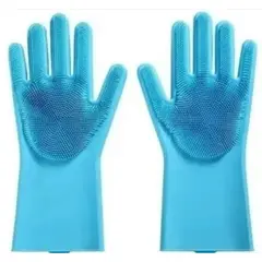 GENERICO - Guantes Lava Loza de Silicona Color Surtido