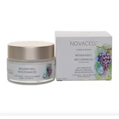 NOVACELL - Crema Facial Antiedad Día y Noche Resveratrol 30ml
