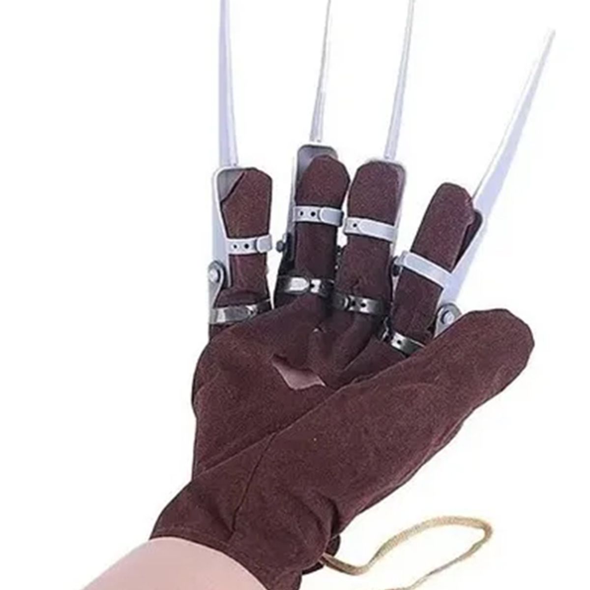 TODODISFRACESCHILE - Guante Disfraz Garra Cuchillas Pesadilla Fredy Krueger Halloween