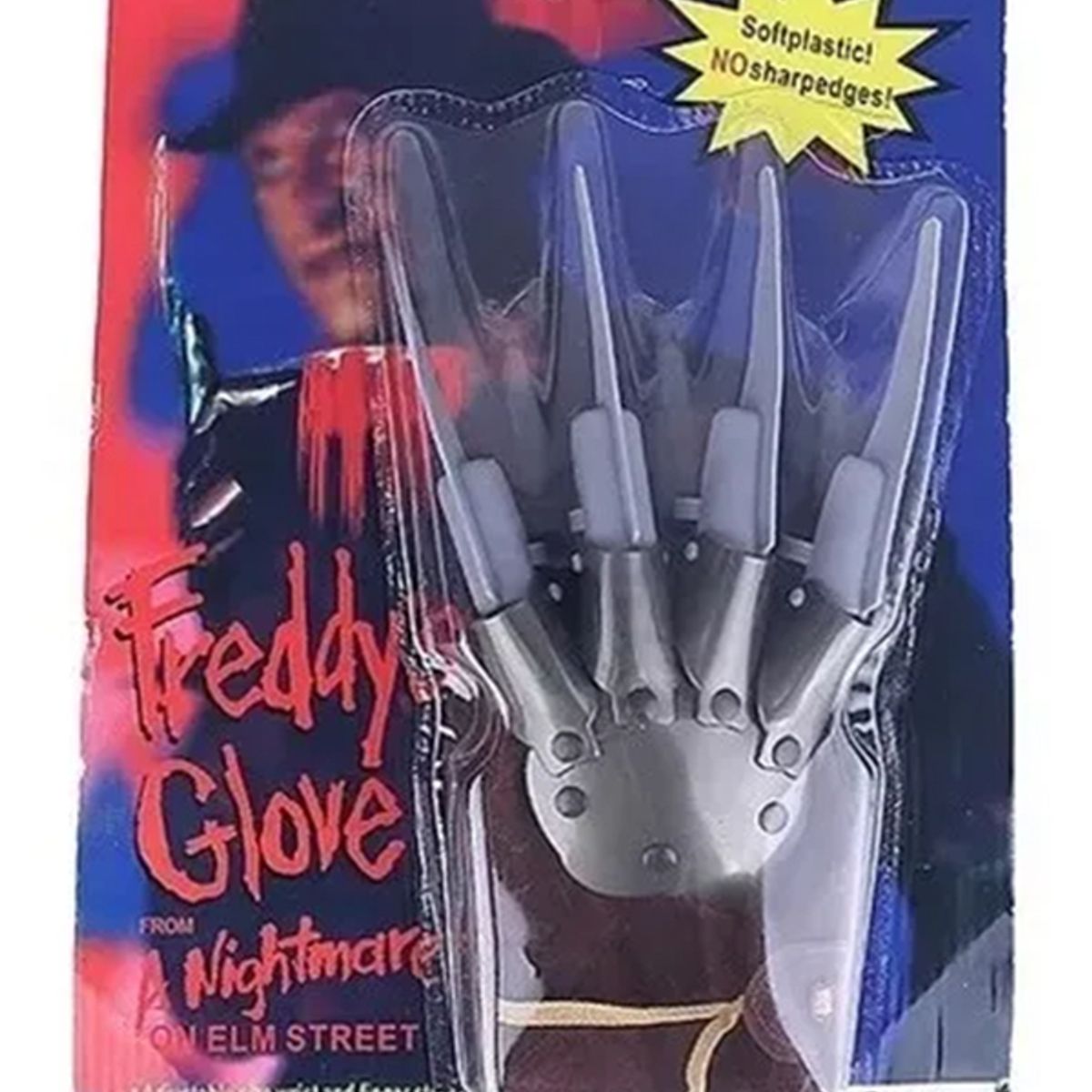 TODODISFRACESCHILE - Guante Disfraz Garra Cuchillas Pesadilla Fredy Krueger Halloween