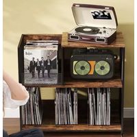 Mesa Estante Soporte De Vinilo y tocadisco