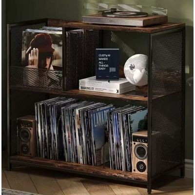 Imagen 2 del producto Mesa Estante Soporte De Vinilo y tocadisco