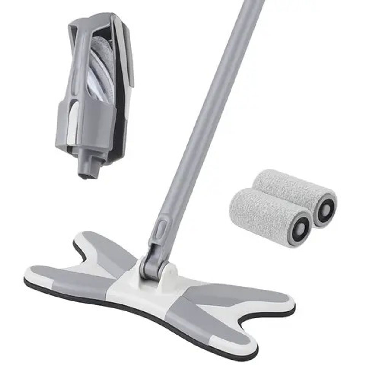 MOVI - Mopa de Microfibra 360° Limpieza Profunda sin esfuerzo