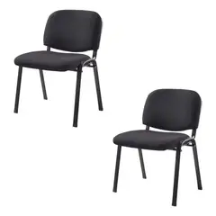 GENERICO - Pack 2 Sillas Visita Iso Tapiz