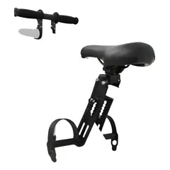 GENERICO - Silla De Niño Con Manillar Para Bicicletas Y Mtbike Negro