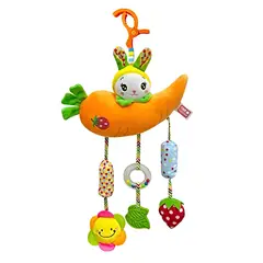 GENERICO - Movil para coche para bebé colgante diseño zanahoria