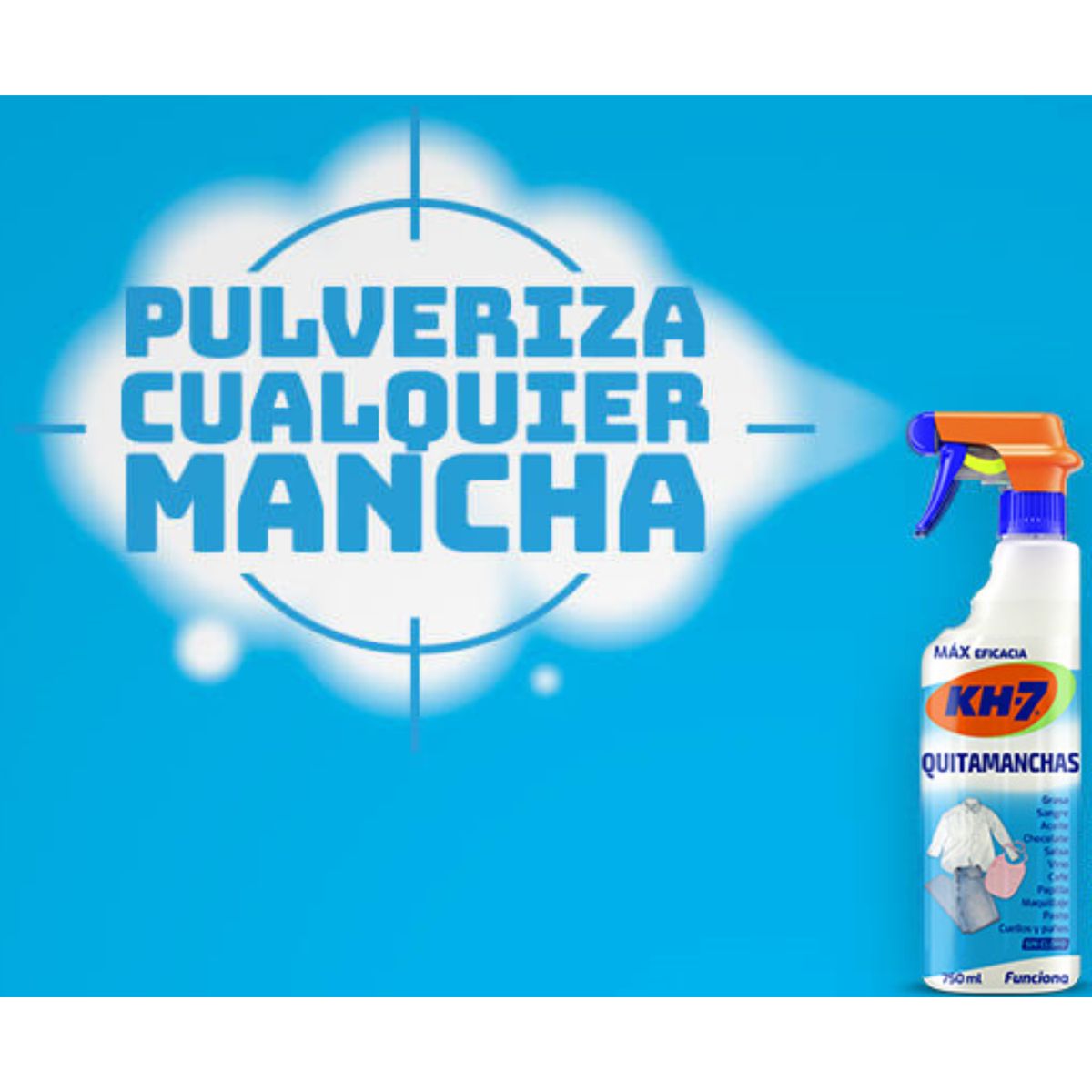 KH7 - Quitamanchas Prelavado Gatillo KH-7 750ml