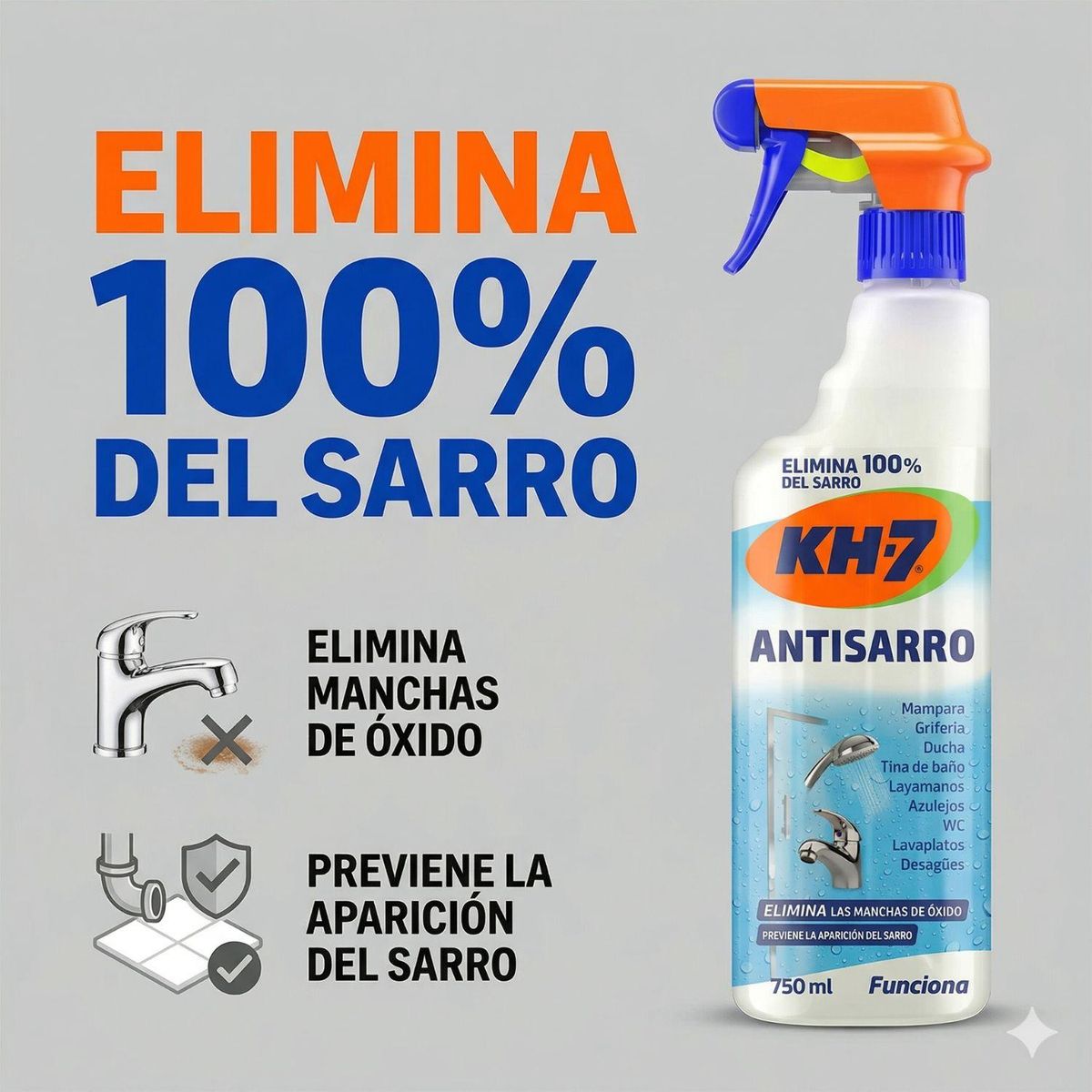 KH7 - Limpiador Antisarro Kh7 750ml