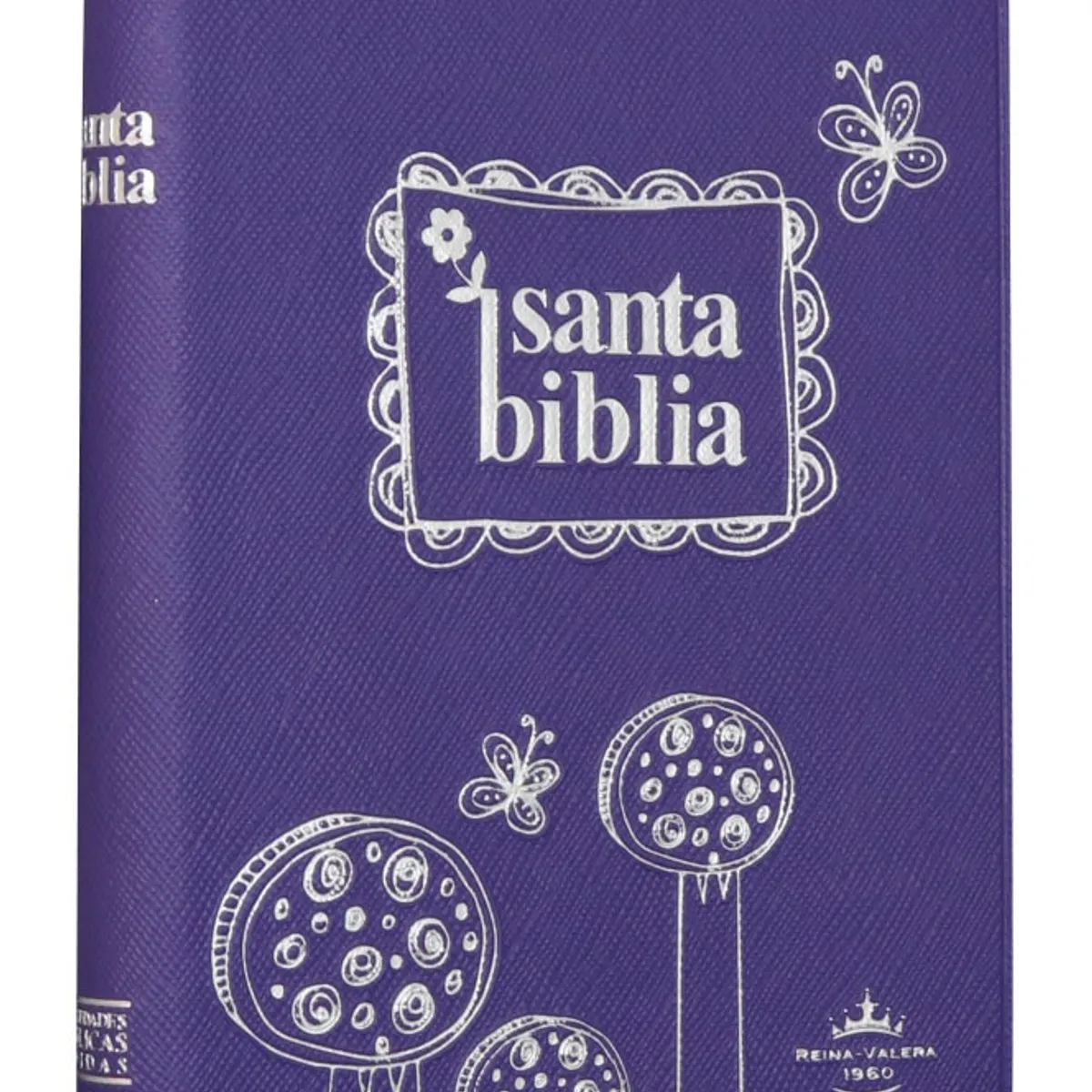 SOCIEDADES BIBLICAS UNIDAS - Biblia Reina Valera 1960 Compacta vinil canto pintado