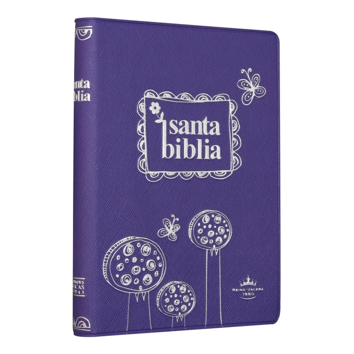 SOCIEDADES BIBLICAS UNIDAS - Biblia Reina Valera 1960 Compacta vinil canto pintado