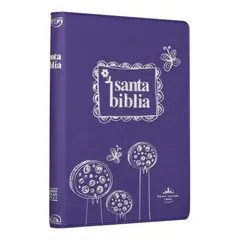 SOCIEDADES BIBLICAS UNIDAS - Biblia Reina Valera 1960 Compacta vinil canto pintado
