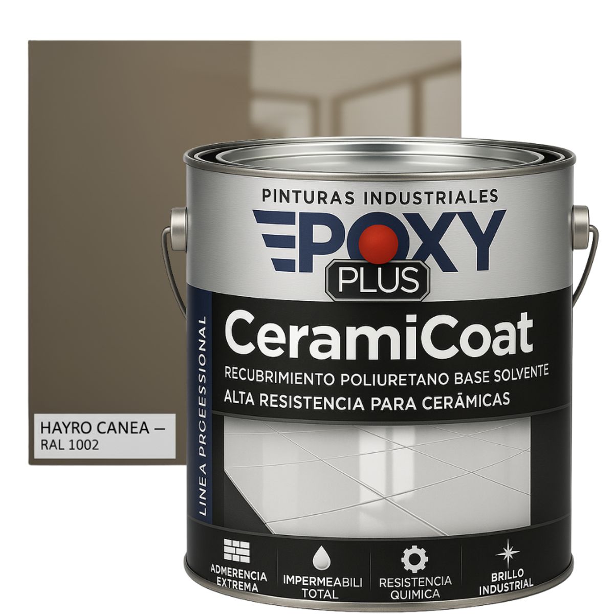 PINTURA PISOS CERÁMICOS - GALÓN HAYRO CANEA, marca EPOXY - Foto Principal