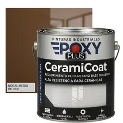 EPOXY - PINTURA PISOS CERÁMICOS - GALÓN NOGAL MEDIO