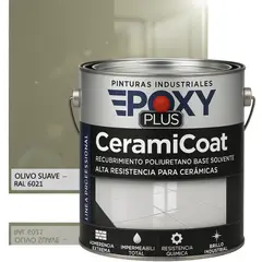 EPOXY - PINTURA PISOS CERÁMICOS - GALÓN OLIVO SUAVE