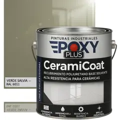 EPOXY - PINTURA PISOS CERÁMICOS - GALÓN VERDE SALVIA