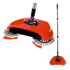 MOVI - Escoba Barredora y Aspiradora Manual 3 en 1