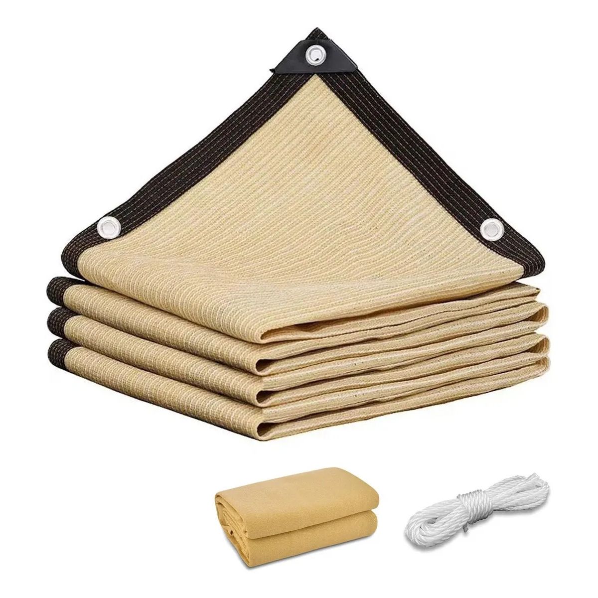 KUANGYE - Cercos De Jardín Tipo Sombra 3m Alto X 5m Ancho Para Terraz