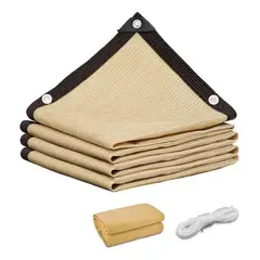 KUANGYE - Cercos De Jardín Tipo Sombra 3m Alto X 5m Ancho Para Terraz