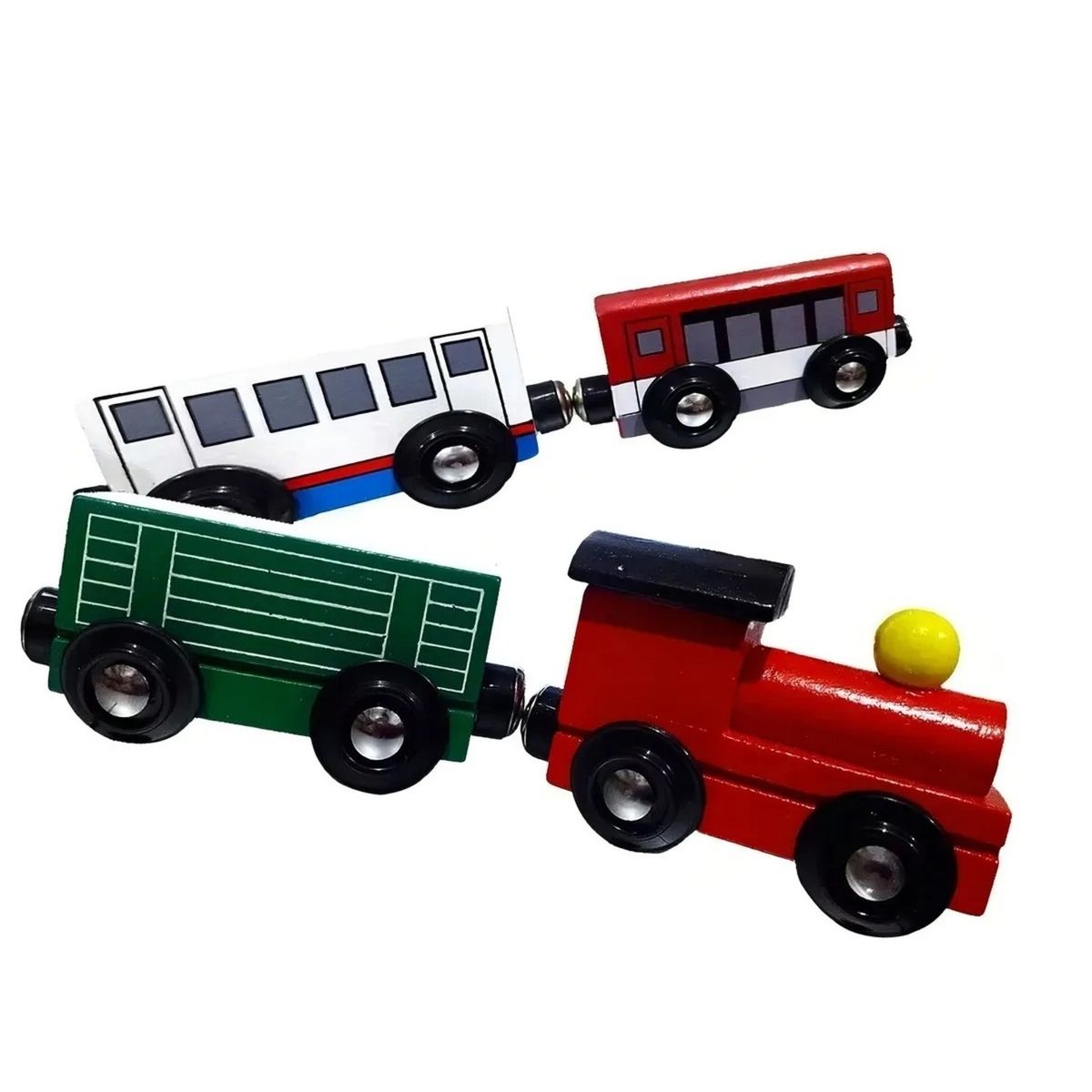 GENERICO - LOCOMOTORA JUGUETE MADERA