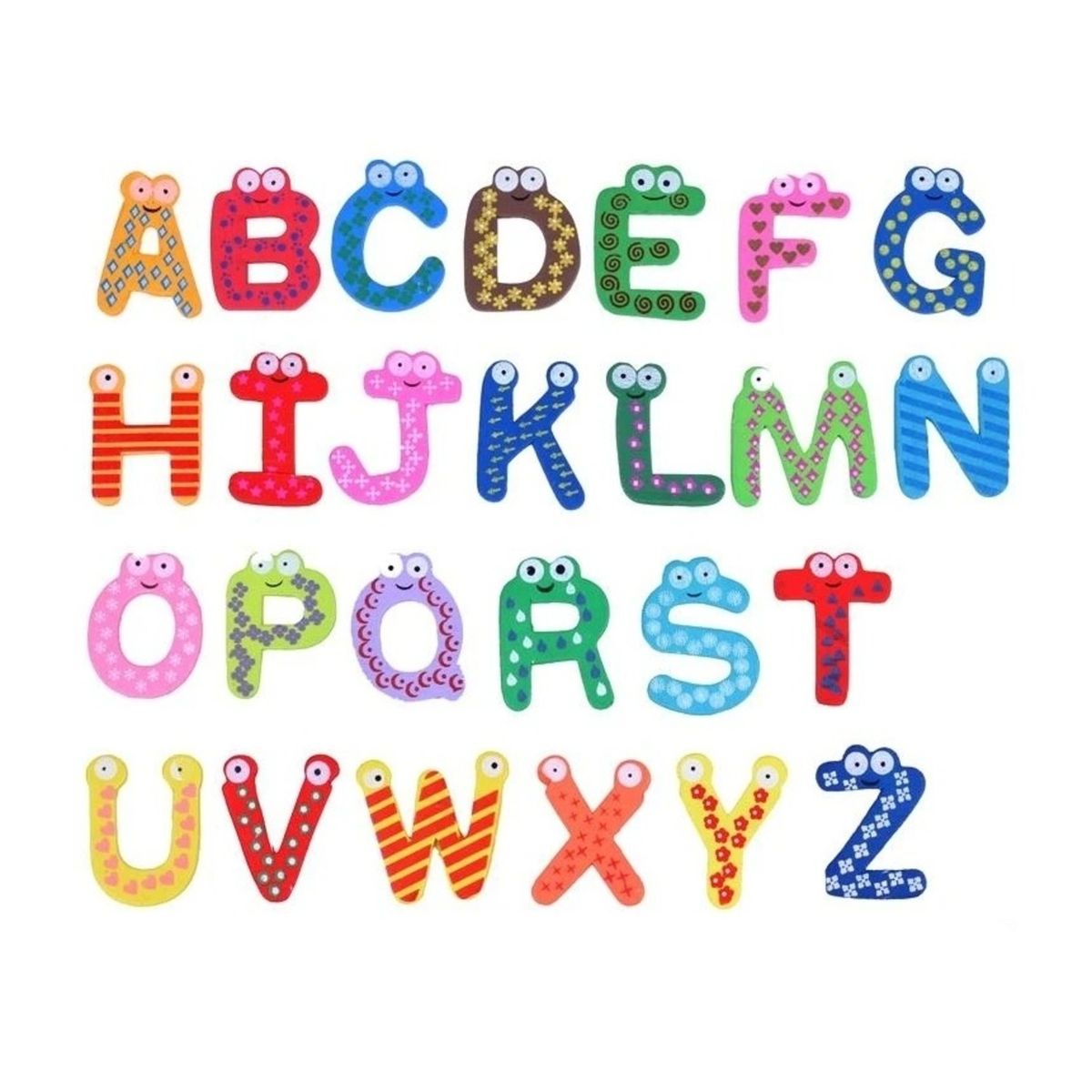 GENERICO - LETRAS MAGNÉTICAS JUGUETE DIDÁCTICO