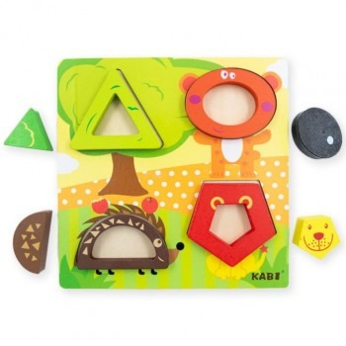 GENERICO - PUZZLE ENCAJE INTELIGENTE JUGUETE MADERA