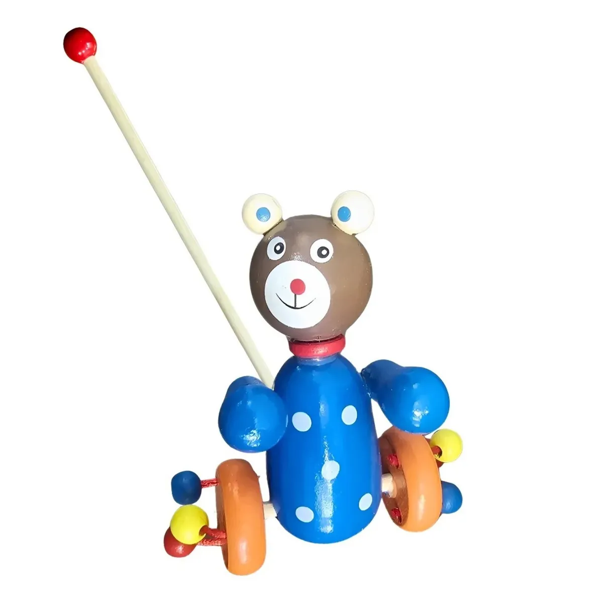 GENERICO - COLIBRÍ JUGUETE MADERA ARRASTRE