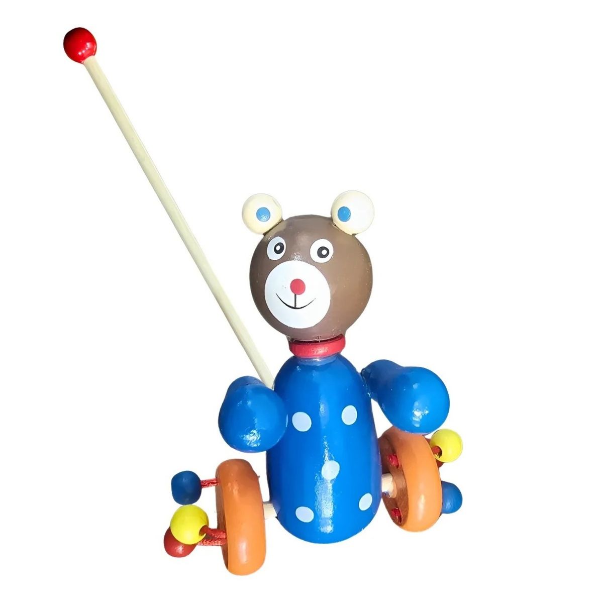 GENERICO - COLIBRÍ JUGUETE MADERA ARRASTRE