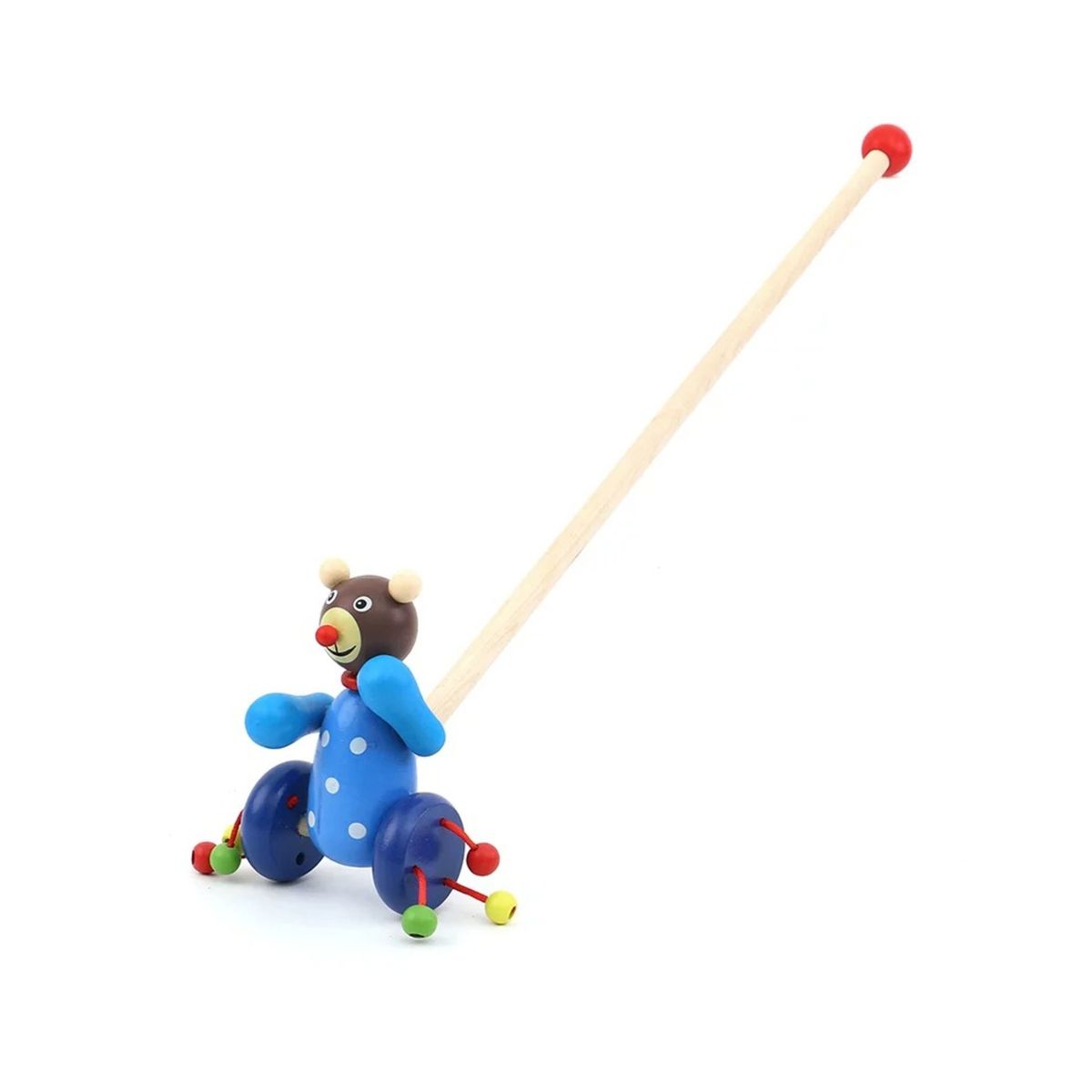 GENERICO - COLIBRÍ JUGUETE MADERA ARRASTRE