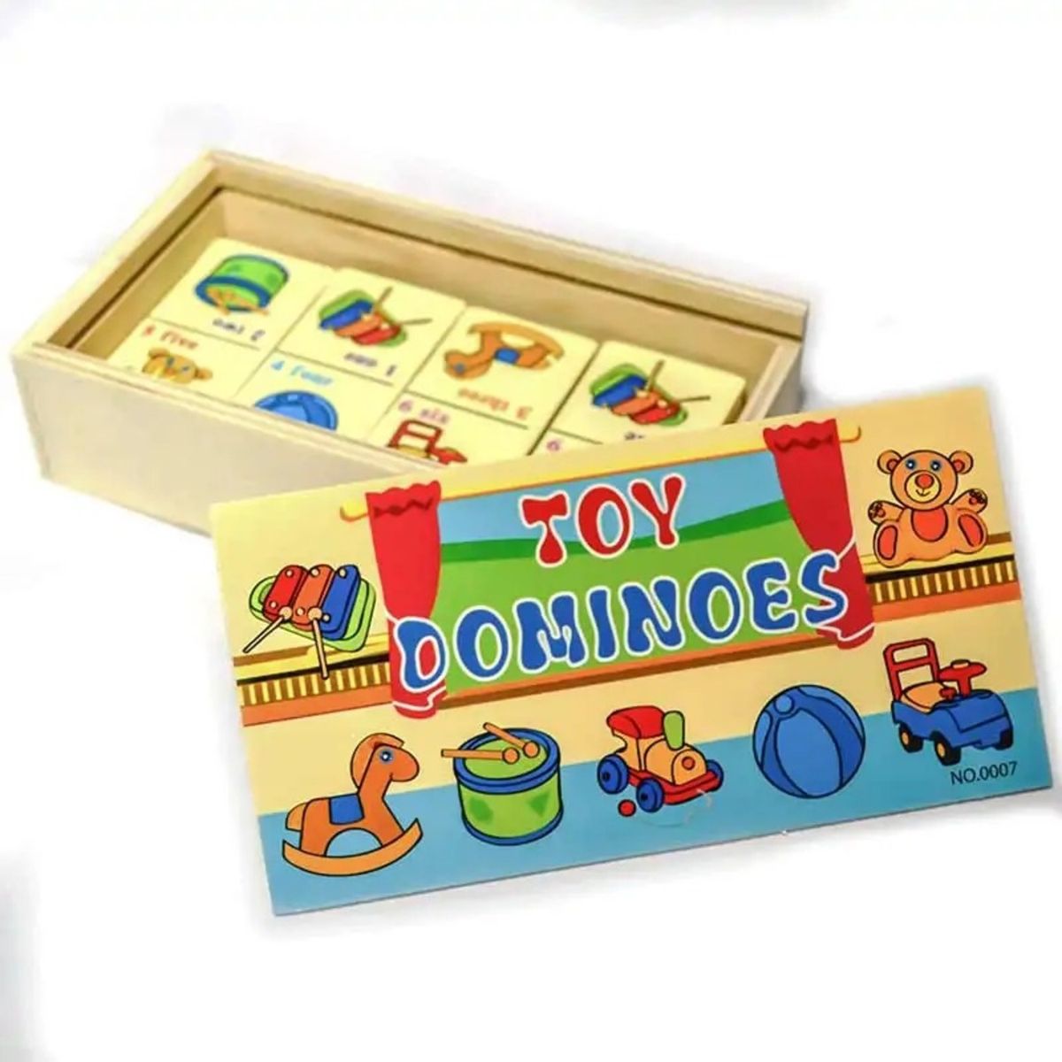 GENERICO - DOMINÓ CHICO JUGUETE DIDÁCTICO