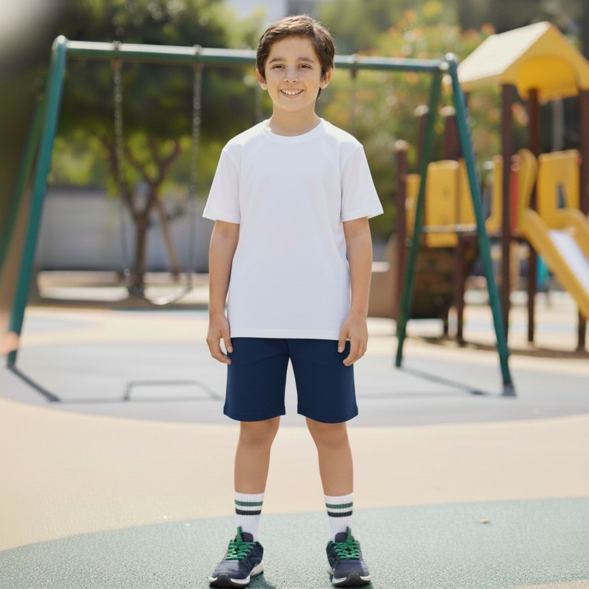 DESIGNERS - PACK x2 Shorts Escolares Algodón UNISEX  Deportivo Resistente Uniforme