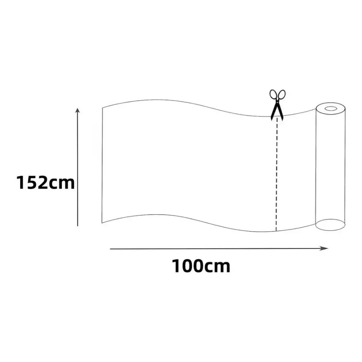 KUANGYE - 152cm X 100cm Lamina Film Polarizado Espejo Silver15%