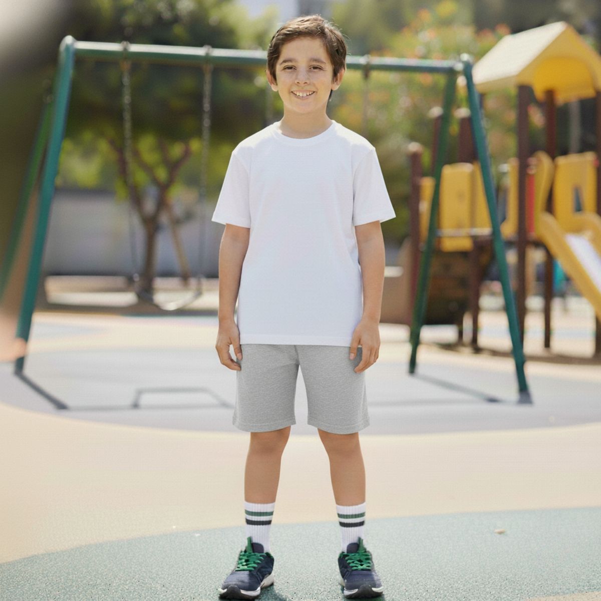 DESIGNERS - PACK x2 Shorts Escolares Algodón UNISEX  Deportivo Resistente Uniforme