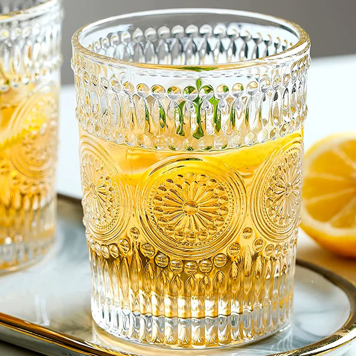 REGALITOLINDO CL - Vasos Vintage Set 6 Unidades Cóctel. 300 ml