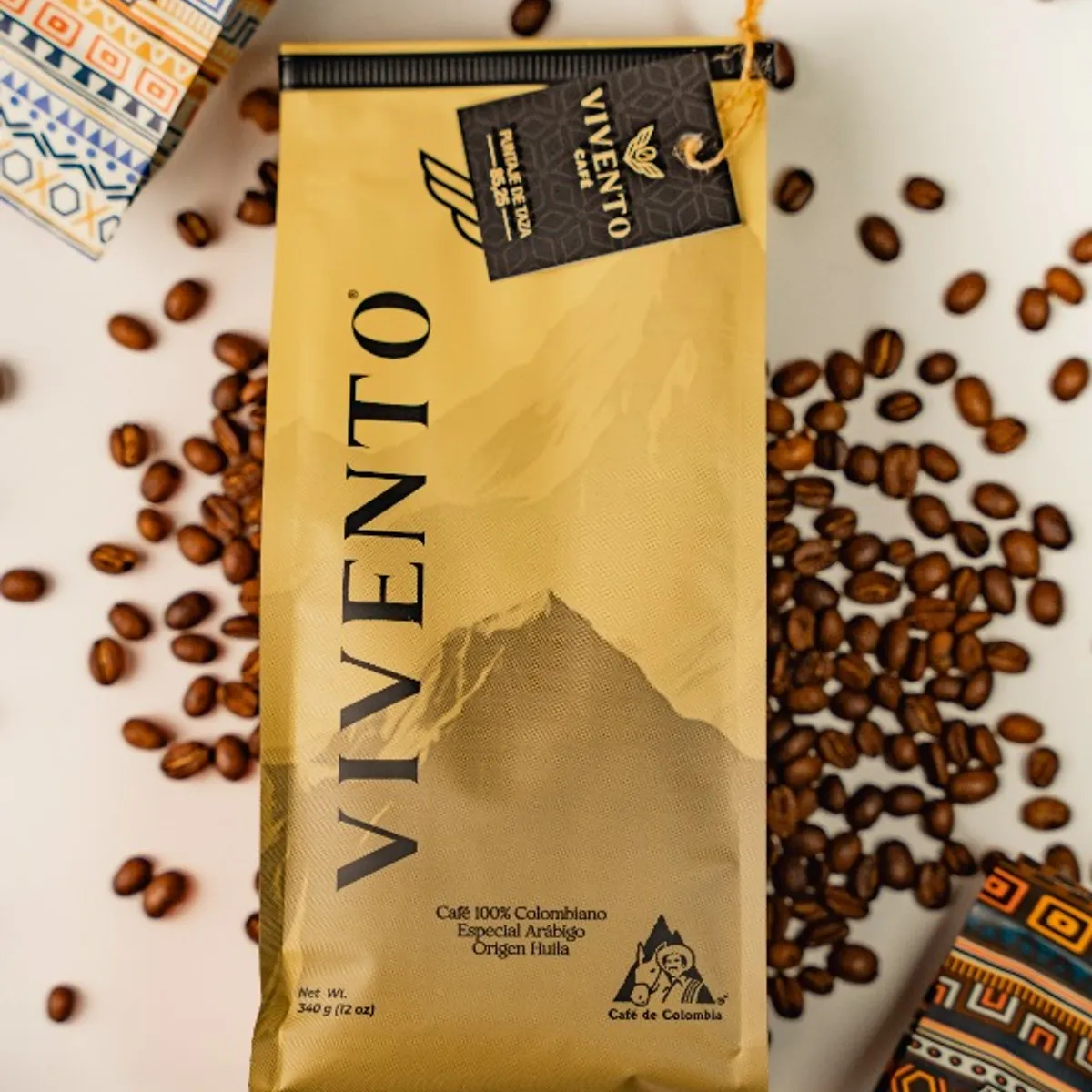 GENERICO - Cafe en Grano 340 gr Vivento Housem Blend Excelso Premiun