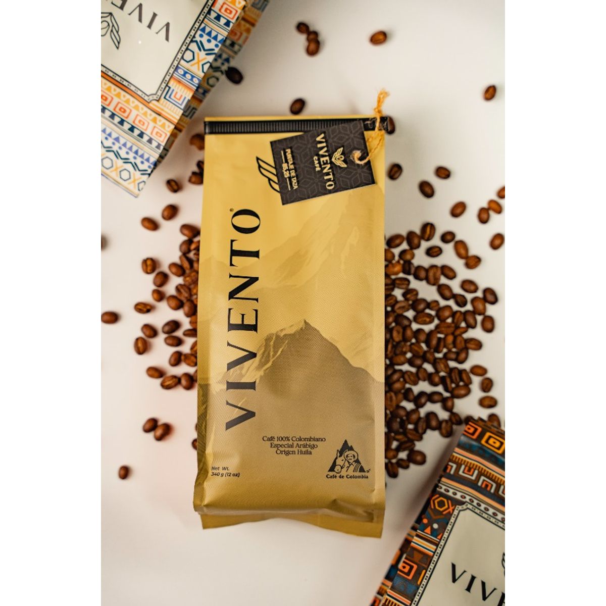 GENERICO - Cafe en Grano 340 gr Vivento Housem Blend Excelso Premiun