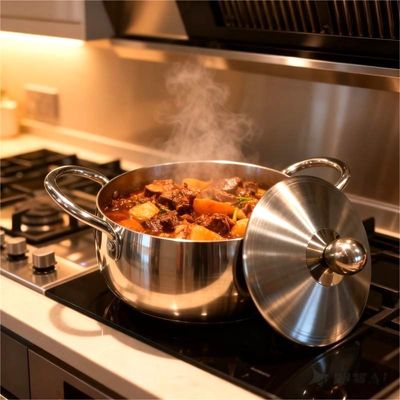 Imagen 2 del producto Juego de Ollas de Aluminio Premium Antiadherentes - 5 Piezas